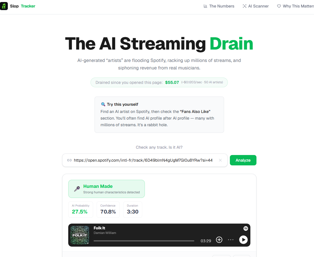 AI scanner proof 1 — Damian William