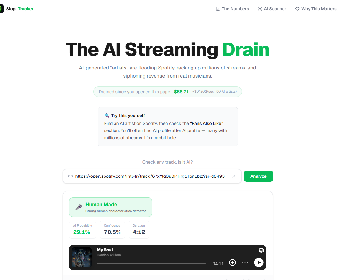 AI scanner proof 3 — Damian William
